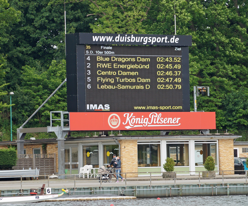 Ergebnis NRW Landesmeisterschaft 2013 Drachenboot Energiebündel RWE